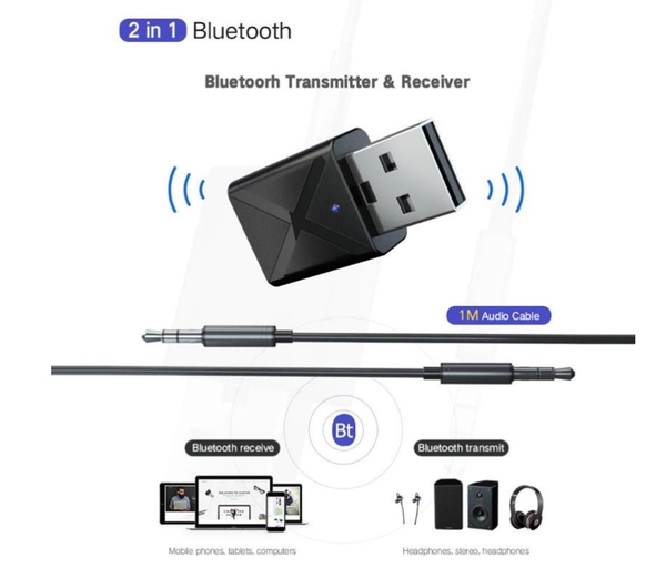 Адаптер Bluetooth AUX+USB  (BT620)